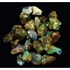 Gemsmyriad 26 Pezzi Naturale Etiope Fuoco Opale 31.75 KT Gioco Da Colore Collezione Grezzo
