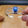 Aesthetic Lapislazzuli Gemma 925 Argento Sterling Fatto a Mano Bracciale S-41