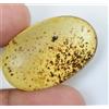 Gemsmyriad 100% Naturale Giallo Ambra 16.75 KT 32 MM Non Trattato Certificato Agrati
