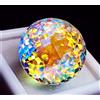 rogem54 Mystic Variopinto Multicolore Quarzo Certificato Loose Gemma 60.80 KT IN Omaggio
