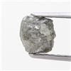 NATURAL ROSE CUT DIAMONDS Diamante Naturale Grigio Argento Misto 1.17ct Grezzo Per Creazione Gioielli