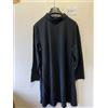 Freeman Abito Jacquard Nero Freemans Taglia Plus UK 22