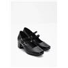 Freeman Scarpe Da Corte Nere A Doppia Cinghia FREEMANS UK 6.5 (F783)