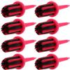 Alasum 8 Pezzi Supporto per Tee da Golf Multifunzionale in Plastica Setole Integrate per Protezione Fairway, Resistente e Pratico, per Allenamento Golf e Palline