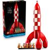 LEGO Ideas 21367 Razzo Tintin Set Spaziale da Collezione