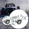 Rimorchio cingolato RC Rimorchio RC con gancio per camion cingolato 1/12