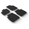 Gledring Tappetini in Gomma Compatibile con Honda Jazz V (GR) incl. Crosstar 2020- (Profilo T 4-Parti + Clip di Montaggio)