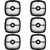 Goktvai 6pz Filtro Aria SRM225 per Echo, Compatibile con ES-210 SRM230 PB250 PB250LN SRM210 GT225 PAS225 HC150 GT200 HC-225 PAS-265 PE-225 SHC-225 SRM-265 Sostituisce 13031054130 A226001410