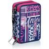 Astuccio Seven 3 Zip Cheer Girl