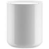 Alessi Birillo PL10 W Cestino di Design in PMMA, Bianco