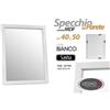 Nof/Specchio Bianco 40*50Cm Mdf4050-W