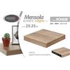Legno&Disegno MENSOLA ROVER 25*25*3,8 A909/25/RB
