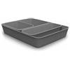 Tatay Set 4 pezzi Organizzatori Slim Grigio