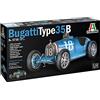 Italeri 4710 Bugatti Type 35B, Scala 1:12, Plastic Model Kit, Modello in Plastica da Montare, Modellismo