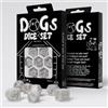 Q WORKSHOP rdog05 - set 7 dadi - dog dice set: charlie