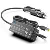 KFD 65W 20V 3.25A Alimentatore Caricabatteria da auto per Lenovo Thinkpad T460 T440P T450 T460S T560 E440 FLEX 14 15 Yoga 13 Pro ADLX65SDC2A G50-45 G50-70 G50-80 12V~24V Caricatore Automatico