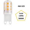 Ideal Lux G9 Lampadina a led 4w Luce Calda 3000k 510 Lumen Ideallux