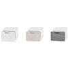 Domo Pak Contenitore Modulare Qbox Wave Mini Bianco-sabbia-grigio Prezzo cad uno Indicare