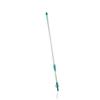 Leifheit Manico Telescopico Acciaio 110-190 cm Leifheit Snodo Click System per Pulizia si