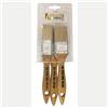 Pennellificio 2000 Pennelli Smalto a Solvente kit 3 Pezzi