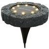 Giocoplast Segnapasso Solare Effetto Pietra Marte Grigia led 1,6w 3000k Giocoplast