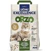MONGE LECHAT EXCELLENCE LETTIERA VEGETALE EASY GREEN ORZO 100% ITALIANO 2,5 KG