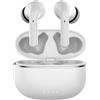 Forever Cuffie in-ear wireless con custodia ricaricabile con microfono compatibili con smartphone Bianco
