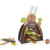 Janod Gioco Janod - Carota magica - Gioco di strategia in legno per bambini
