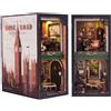 Cutebee puzzle 3D, dorso di libro fai da te, Rose Detective Agency, Cutebee, 332 pezzi