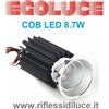 Egoluce kit cob led 8.7W 4000°K fascio 40°