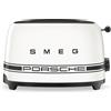 PORSCHE X SMEG 50' STYLE TOSTAPANE 2 FETTE CARRARA WHITE TSF01PCWEU