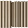 TONOR Pannelli Fonoassorbenti in Legno,120x60-7.2㎡, 10 Pezzi, Quercia | Pannello Decorativi Mdf, Decorazioni Parete Interni, Boiserie Parete per Studio, Stanza, Camera da Letto, tv pareti