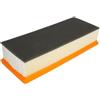 MAHLE LX 1482 Filtro aria motore Cartuccia filtro Compatibilità con VW Golf 6 5K1 Golf 5 Hatchback 1K1 TIGUAN 5N, AUDI A3 Sportback 8PA A3 Hatchback 8P1