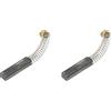 PATIKIL Carbonio Spazzole Spazzola di Carbone di Ricambio 20x5x4mm per Motori Elettrici Potenza Strumento Angolo Smerigliatrice Tavolo Ricambio Parte Riparazione, 2pz