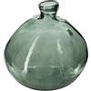 ATMOSPHERA CREATEUR D'INTERIEUR - Vaso rotondo in vetro riciclato verde cachi D23cm