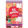 Auzou 45 giochi... nell'attesa. Ediz. a colori. Ediz. a spirale. Con pennarello cancellabile