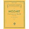 G. Schirmer, Inc. Concerto No. 20 in D Minor, K.466: Two Pianos, Four Hands