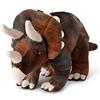 WWF 01184 - Peluche triceratops, dal design realistico, circa 23 cm, meravigliosamente morbido e morbido, lavabile a mano