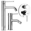 JACUZZI - RUBINETTERIA Miscelatori per lavabo canna alta + bidet + incasso doccia con deviatore Jacuzzi - Rubinetteria