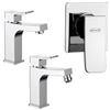 JACUZZI - RUBINETTERIA Miscelatore per lavabo bidet e doccia incasso rubinetteria Jacuzzi - Rubinetteria serie Tanka ottone cromato