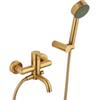 JACUZZI - RUBINETTERIA Miscelatore vasca con doccino oro Gun di Jacuzzi - Rubinetteria