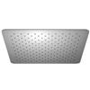 JACUZZI - RUBINETTERIA Soffione anticalcare Jacuzzi - Rubinetteria 20x20 cm in acciaio inox design ultraslim per braccio doccia