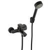 JACUZZI - RUBINETTERIA Miscelatore vasca con doccino nero opaco X9 di Jacuzzi - Rubinetteria