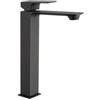 JACUZZI - RUBINETTERIA Miscelatore lavabo alto in ottone nero opaco Slim di Jacuzzi - Rubinetteria