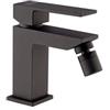 JACUZZI - RUBINETTERIA Miscelatore per bidet in ottone nero opaco per piletta click clack Jacuzzi - Rubinetteria Linea Crux