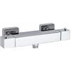 JACUZZI - RUBINETTERIA Miscelatore termostatico Jacuzzi - Rubinetteria esterno doccia design squadrato