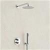 JACUZZI - RUBINETTERIA Composizione doccia Jacuzzi - Rubinetteria Gun con braccio soffione doccetta e miscelatore con deviatore