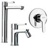JACUZZI - RUBINETTERIA Set di miscelatori lavabo con canna alta per piletta bidet e incasso doccia Jacuzzi - Rubinetteria Flag