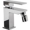 JACUZZI - RUBINETTERIA Miscelatore per bidet in ottone cromato per piletta click clack Jacuzzi - Rubinetteria Linea Crux