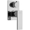 JACUZZI - RUBINETTERIA Miscelatore a incasso per doccia con deviatore, in ottone cromato Jacuzzi - Rubinetteria Linea Crux